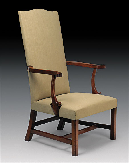 An Exceptional Chippendale Lolling Chair