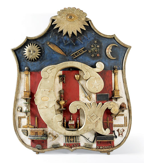 Free Mason's Lodge Plaque