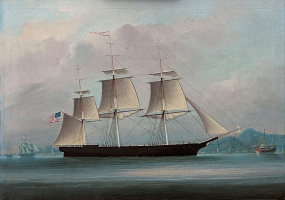 Portrait of the Clipper Ship 