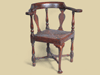 Queen Anne Maple Corner Chair