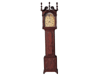 Chippendale Walnut Tall Case Clock