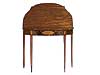 Hepplewhite Inlaid Mahogany Elliptic Card Table