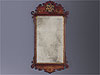 Chippendale Giltwood Mahogany Looking Glass