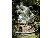 A Fountain of a Putto Astride a Hippocampus