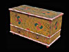 A Colorful Paint-Decorated Dower Chest