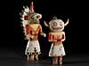 Pair of Hopi Kachinas