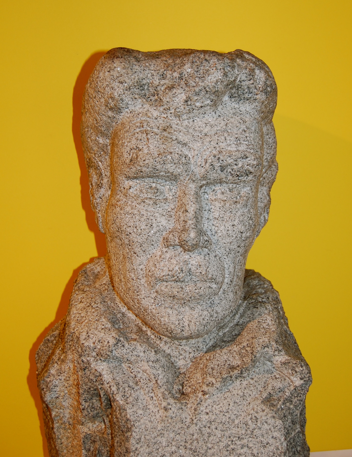 Carved Granite Bust