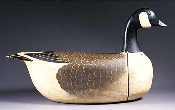 Carved & Painted Goose Decoy/Mailbox